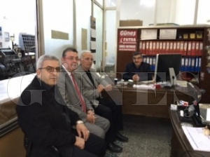 Bahadır Baş gazetemizi ziyaret etti Bahadır Baş gazetemizi ziyaret etti