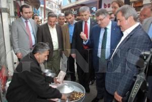 ŞAHİN FATSA'DA ESNAF ZİYARETİ YAPTI ŞAHİN FATSA'DA ESNAF ZİYARETİ YAPTI