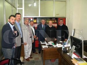 BAKAN ŞAHİN GAZETEMİZİ ZİYARET ETTİ BAKAN ŞAHİN GAZETEMİZİ ZİYARET ETTİ