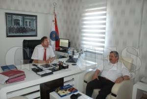 BAŞKAN ANLAYAN EMNİYET MÜDÜRÜ CİBELİK’İ ZİYARET ETTİ BAŞKAN ANLAYAN EMNİYET MÜDÜRÜ CİBELİK’İ ZİYARET ETTİ