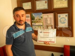 TÜİK’den Fatsalı Kuaföre Teşekkür Belgesi TÜİK’den Fatsalı Kuaföre Teşekkür Belgesi