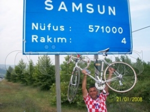 Fatsal bisikletiler Samsunda