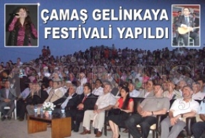 ÇAMAŞ GELİNKAYA FESTİVALİ YAPILDI ÇAMAŞ GELİNKAYA FESTİVALİ YAPILDI