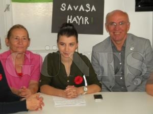 CHP Kadn Kollar Bakan Eda Doruk Yurtta Bar, Dnyada Bar ilkesini benimseyerek bir kez daha hatrlatmak istiyoruz