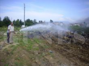 MANDIRA ÇÖPLÜĞÜNDE MEYDANA GELEN LASTİK YANGINI KORKUTTU MANDIRA ÇÖPLÜĞÜNDE MEYDANA GELEN LASTİK YANGINI KORKUTTU