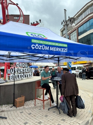 ��z�m merkezi G�rgentepe ve Fatsa�da vatanda�larla bulu�tu