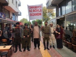 FATSALI TİYATRO OYUNCULARINDAN TARİHE CANLI YOLCULUK FATSALI TİYATRO OYUNCULARINDAN TARİHE CANLI YOLCULUK