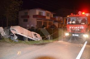 TRAFİK KAZASI: 3 ÖLÜ, 4 YARALI TRAFİK KAZASI: 3 ÖLÜ, 4 YARALI