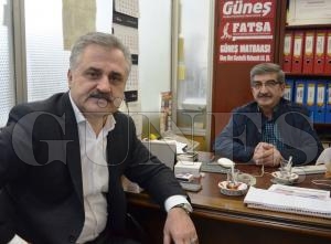 21. 22. 23. Dönem Ordu Milletvekili Eyüp Fatsa gazetemizi ziyaret etti 21. 22. 23. Dönem Ordu Milletvekili Eyüp Fatsa gazetemizi ziyaret etti