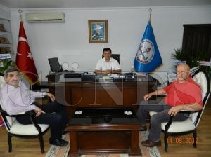 GÜNEŞ’TEN YENİ ATANAN AVCI’YA ZİYARET GÜNEŞ’TEN YENİ ATANAN AVCI’YA ZİYARET