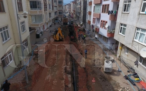 SEVGİ CADDESİNİN ALT YAPISI YENİLENİYOR SEVGİ CADDESİNİN ALT YAPISI YENİLENİYOR