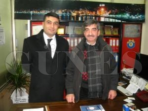 EMNİYET MÜDÜRÜ HÜSEYİN ARSLAN  GAZETEMİZİ ZİYARET ETTİ