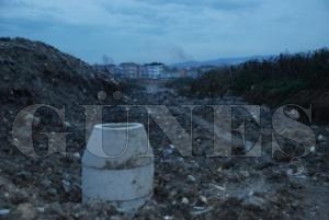 P YERNDE KANALZASYON HATTI YAPILIYOR