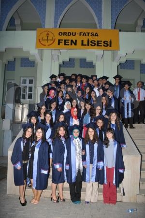 Fatsa Fen Lisesi lk Mezunlarn Verdi