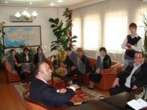 ACARA BLGES TURZM KLTR TEMSLCLER  KAYMAKAM YURDAER' ZYARET ETT