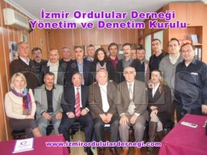 İZMİR ORDULULAR DERNEGİ 2.OLAĞAN GENEL KURULU İZMİR ORDULULAR DERNEGİ 2.OLAĞAN GENEL KURULU