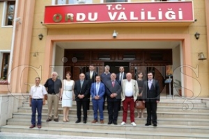 Grcistan'n Guria Blgesi Heyeti, Vali Balkanlolu'nu Ziyaret Etti