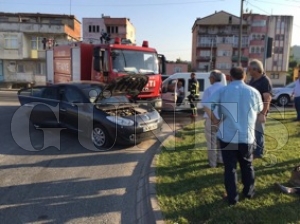 TFAYE ARACI KAZA YAPTI: 2 YARALI