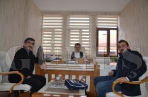 GAZETEMZDEN BELEDYE BAKAN YARDIMCILARINA ZYARET