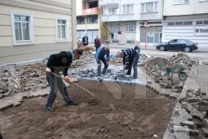 KANARYA SOKAKTA ESKİ HAT YENİLENDİ KANARYA SOKAKTA ESKİ HAT YENİLENDİ