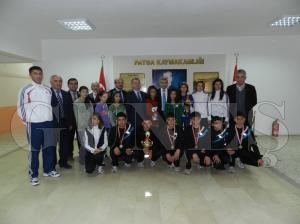 BAARILI SPORCULARDAN KAYMAKAMA ZYARET