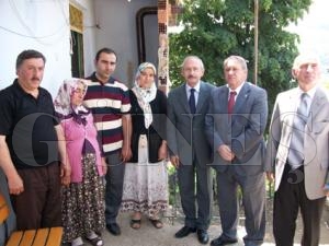 DSP'L BELEDYE BAKAN ADAYI MEHMET GNEY'N  ALESNE KILIDAROLU'NDAN BASALII ZYARET
