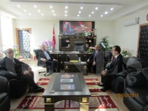 YÖNETİM İŞLERİ GENEL MÜDÜRÜ KEMAL ULUDAĞ, MÜFTÜLÜĞÜ ZİYARET ETTİ YÖNETİM İŞLERİ GENEL MÜDÜRÜ KEMAL ULUDAĞ, MÜFTÜLÜĞÜ ZİYARET ETTİ