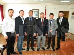FAGAD'DAN KAYMAKAM BEKR ATMACA'YA HOGELDN ZYARET