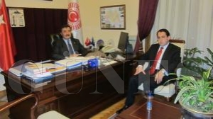 ENVER HAKAN ZENGİNCE KUMRUNUN İLK KAYMAKAMI OLDU ENVER HAKAN ZENGİNCE KUMRUNUN İLK KAYMAKAMI OLDU