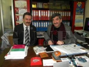 MHP MLLETVEKL ADAY ADAYI YENER YILDIRIM'DAN GAZETEMZE ZYARET