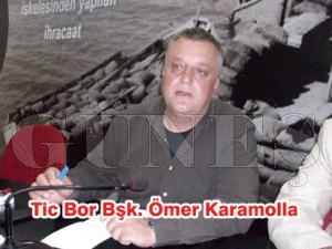 Fatsa Ticaret Borsası Başkanı Ömer Karamolla; Fatsa Ticaret Borsası Başkanı Ömer Karamolla;