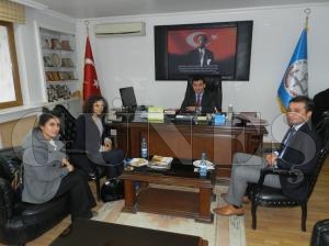 Aday retmenlerden Nezaket Ziyareti