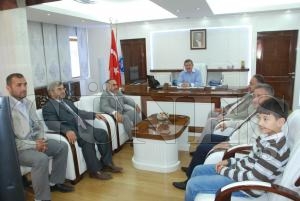İLÇE MÜFTÜSÜ HÜSEYİN CAN’DAN BAŞKAN ANLAYAN’A NEZAKET ZİYARETİ İLÇE MÜFTÜSÜ HÜSEYİN CAN’DAN BAŞKAN ANLAYAN’A NEZAKET ZİYARETİ