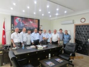 FATSA DİN GÖREVLİLERİ DERNEĞİ MÜFTÜ ŞENEL YILMAZI ZİYARET ETTİ FATSA DİN GÖREVLİLERİ DERNEĞİ MÜFTÜ ŞENEL YILMAZI ZİYARET ETTİ