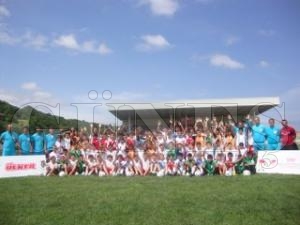 FUTBOL KY KAMPINA 320 SPORCU KATILDI
