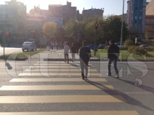 Öğrenciler Trafik Kurallarına Uymuyor Öğrenciler Trafik Kurallarına Uymuyor