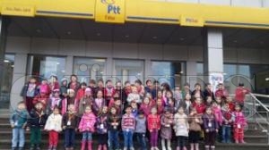 MNK RENCLER ALELERNE PTT'DEN YILBAI KARTI YOLLADI