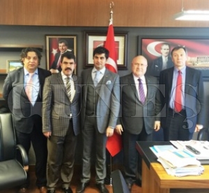 PUTİN'İN DANIŞMANINDAN ŞENER'E ZİYARET PUTİN'İN DANIŞMANINDAN ŞENER'E ZİYARET