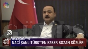 MHP Ordu milletvekili  Naci �anl�t�rk �Yanl��a sessiz kalmay�z�