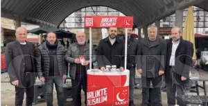 Saadet Partisi Fatsa�dan pazarlarda dayan��ma �al��mas�