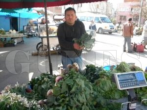 Soğuk Havalar Pazarı da etkiledi Soğuk Havalar Pazarı da etkiledi