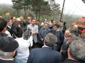 Bahçeler Köyünden Siyanür Tepkisi Bahçeler Köyünden Siyanür Tepkisi