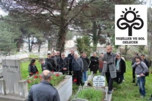 Ertan Sarıhan Mezarı başında Anıldı Ertan Sarıhan Mezarı başında Anıldı