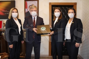 Türk Anneler Derneği Küçükçekmece Şubesi Kaymakamı ziyaret etti Türk Anneler Derneği Küçükçekmece Şubesi Kaymakamı ziyaret etti