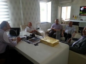 THK YÖNETİMİNDEN CİBELLİK’E ZİYARET THK YÖNETİMİNDEN CİBELLİK’E ZİYARET