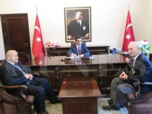 Gazilerden Vali Düzgün’e Veda Ziyareti Gazilerden Vali Düzgün’e Veda Ziyareti