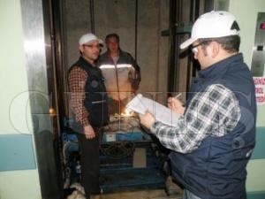 ASANSRLERN YILLIK KONTROL VE BAKIM CRETLER DZENLEND
