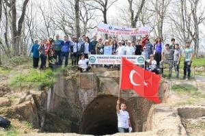 CINGIRT KAYASI ARKEOLOJK ALANINDA EVRE TEMZL