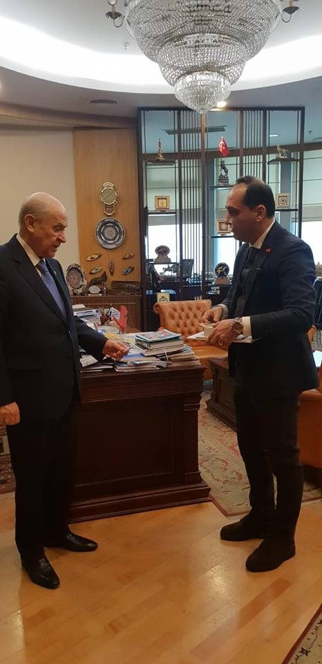 Murat Kaçak’tan Bahçeli’ye ziyaret