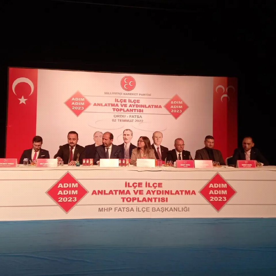 Adım adım 2023, İlçe İlçe anlatma ve aydınlatma toplantılarının Ordu ili etabına Fatsa teşkilatından muhteşem final